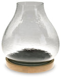 Adalisen - Candle Holder - Clear / Brown