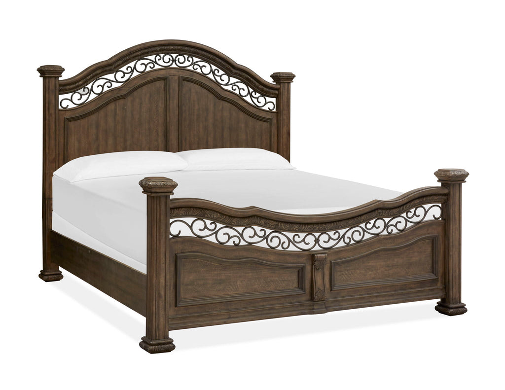 Durango - Wood Panel Bed - Willadeene Brown