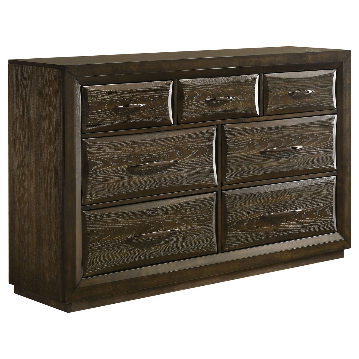 Atlas 5-piece Queen Bedroom Set Dark Oak