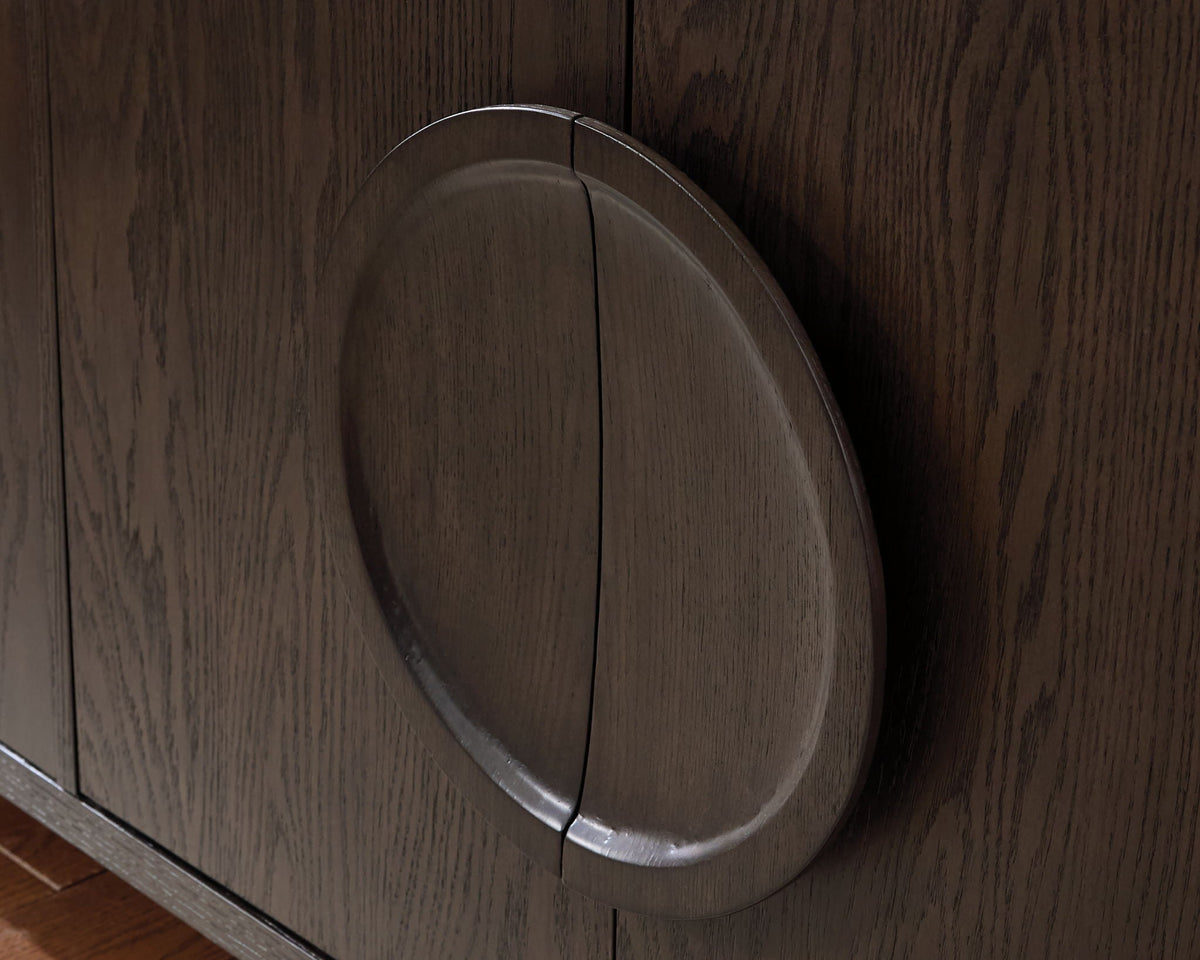 Veeda - Accent Cabinet - Dark Brown