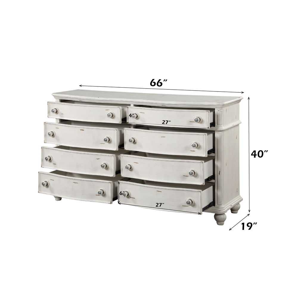 Jaqueline - Dresser - Antique White