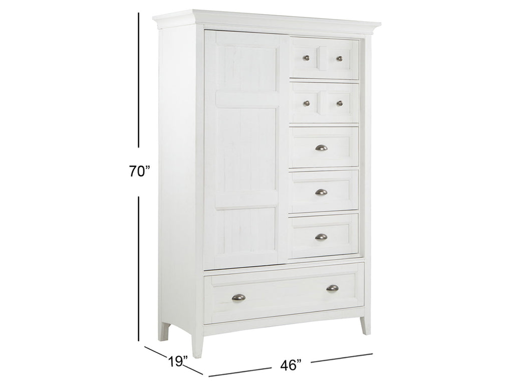 Heron Cove - Door Chest - Chalk White