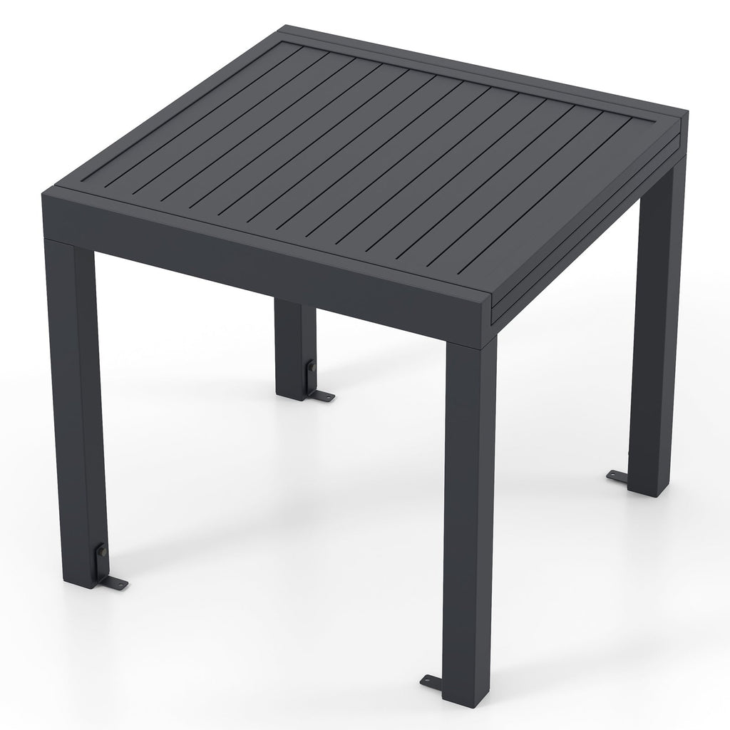 Expandable Patio Dining Table for 4-6 People