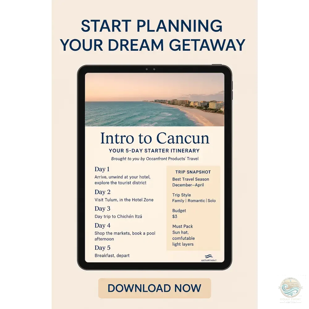 Explore Cancun with this Ultimate Starter Itinerary for Effortless Travel