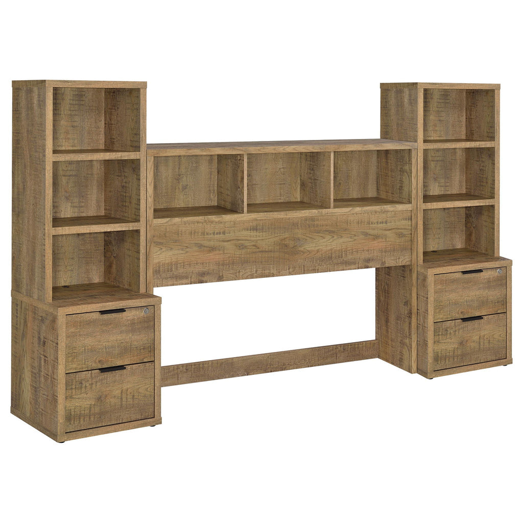 Westpark 3-piece Queen Bedroom Set Bookcase Headboard Mango