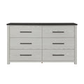 Avery - Dresser, Spacious Drawers, Block Feet - Beige