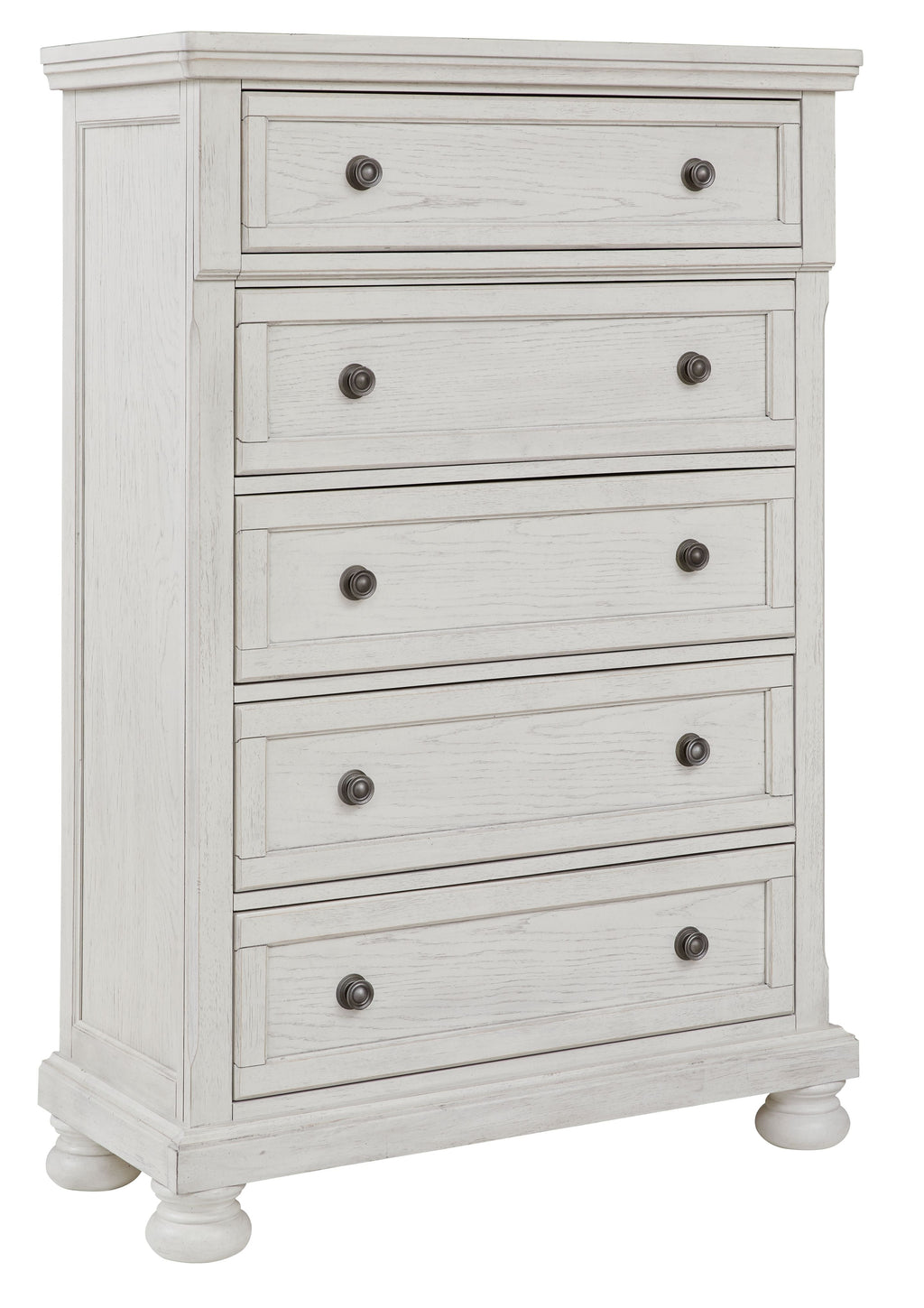 Robbinsdale - Five Drawer Chest - Antique White