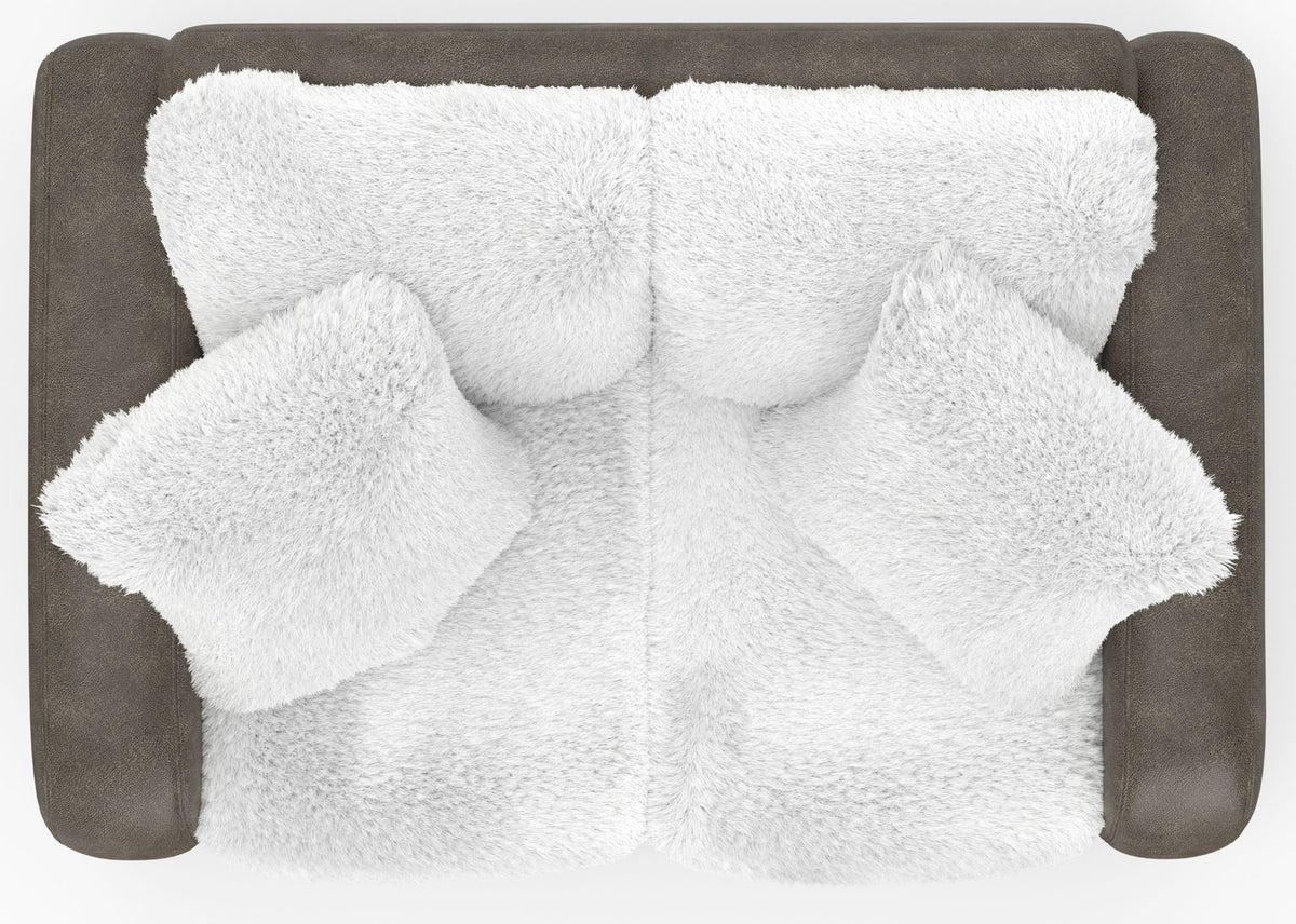 Snowball - Loveseat - Taupe / Natural