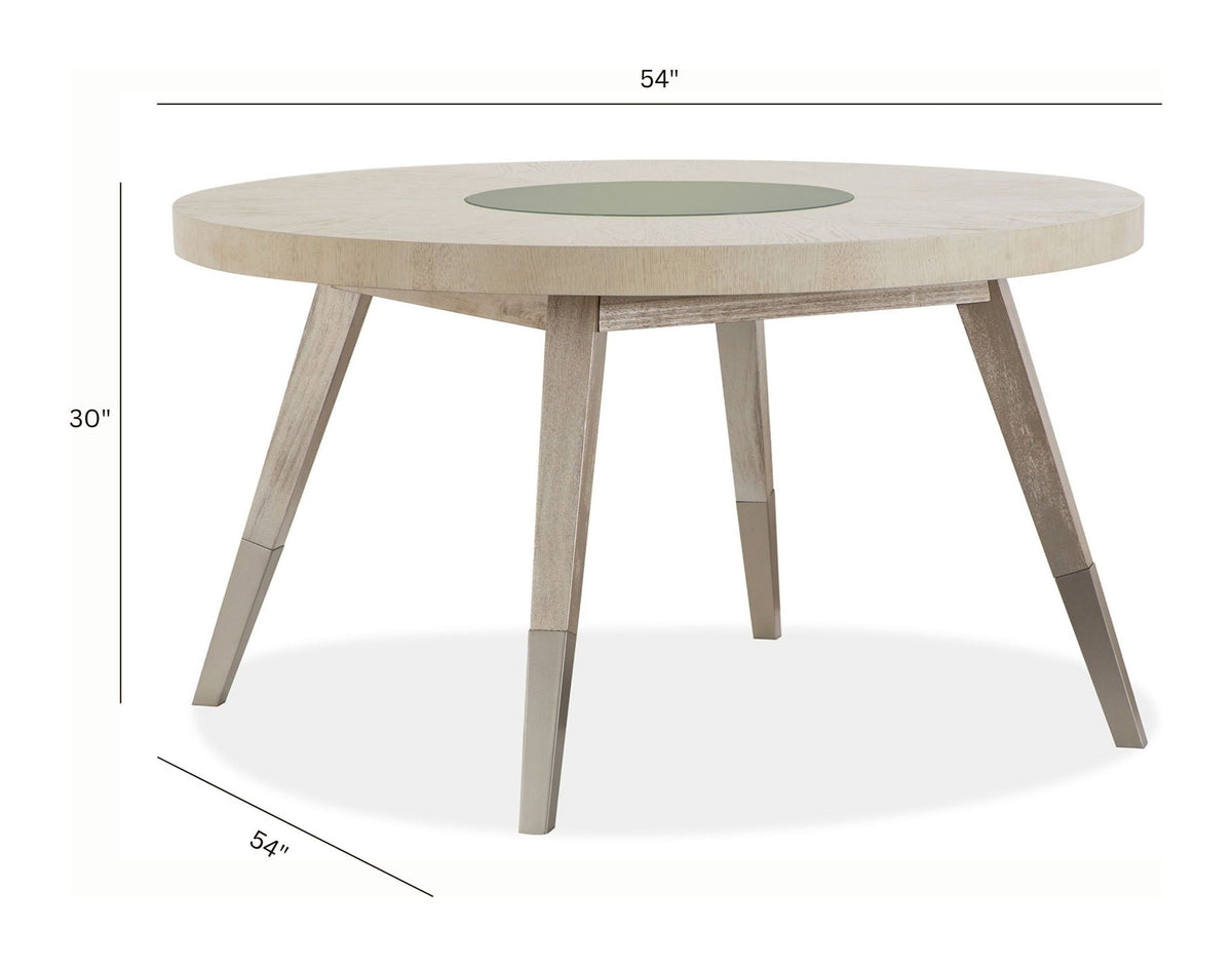 Lenox - Round Dining Table - Acadia White