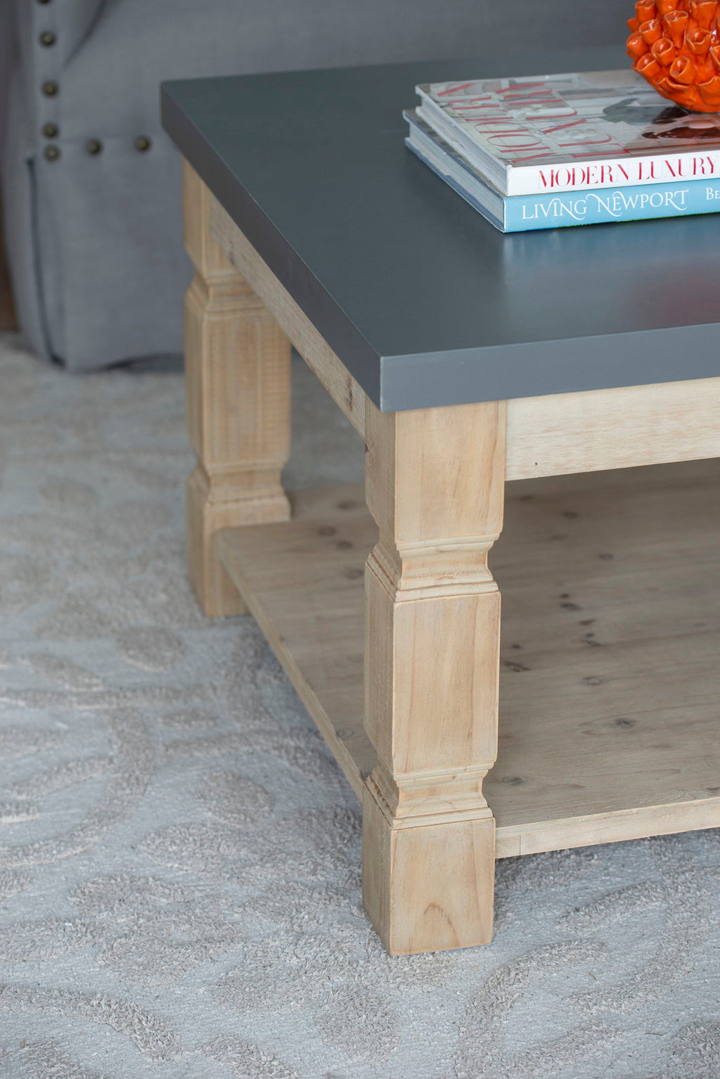 Rustic And Modern Console Table