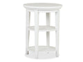 Heron Cove - Round Accent End Table - Chalk White