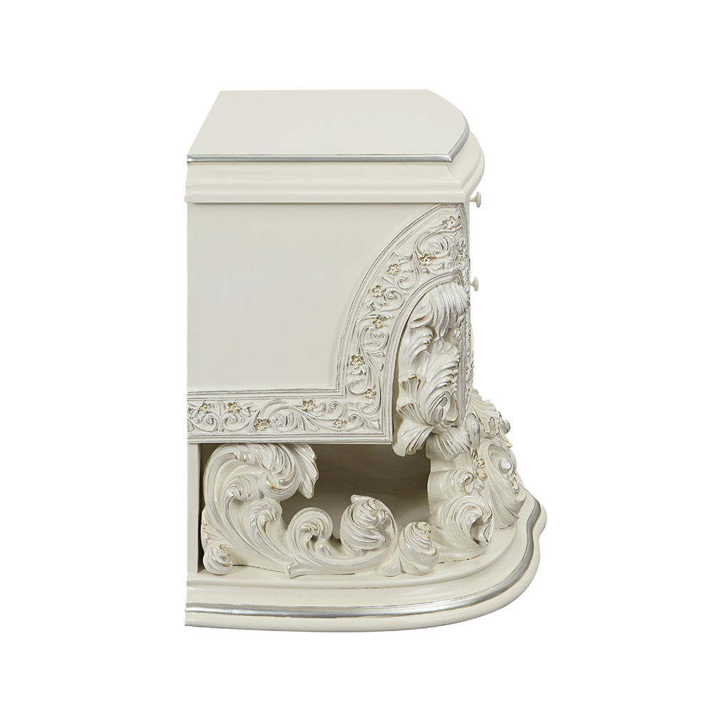 Adara - Nightstand - Antique White