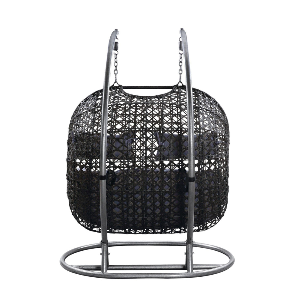Vasant - Wicker Hanging Chair - Gray