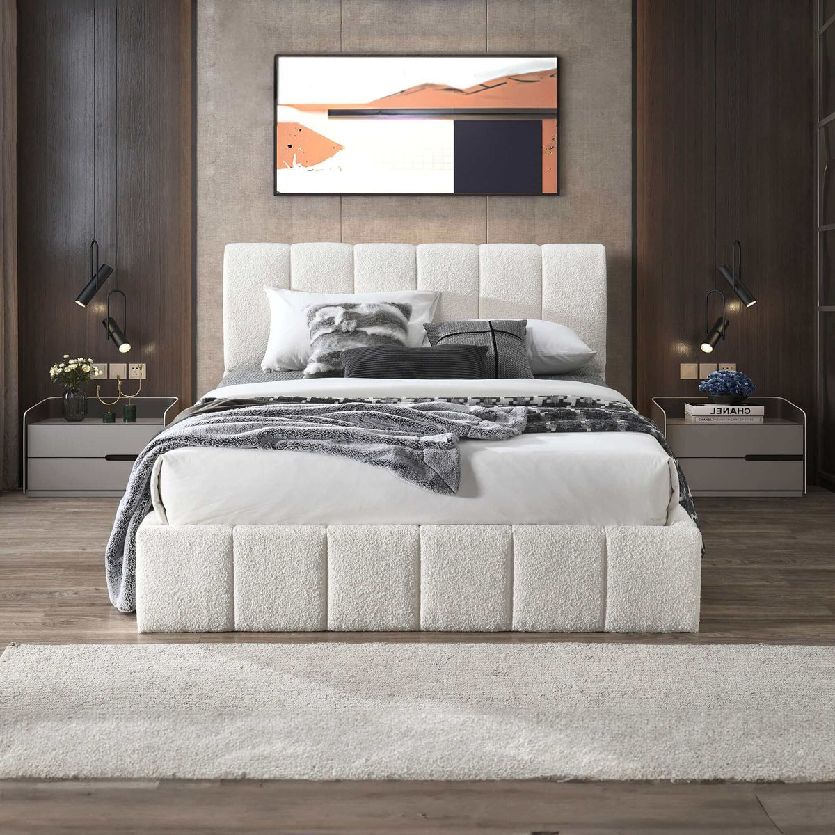 Hilar - Elegant Design Platform Bed
