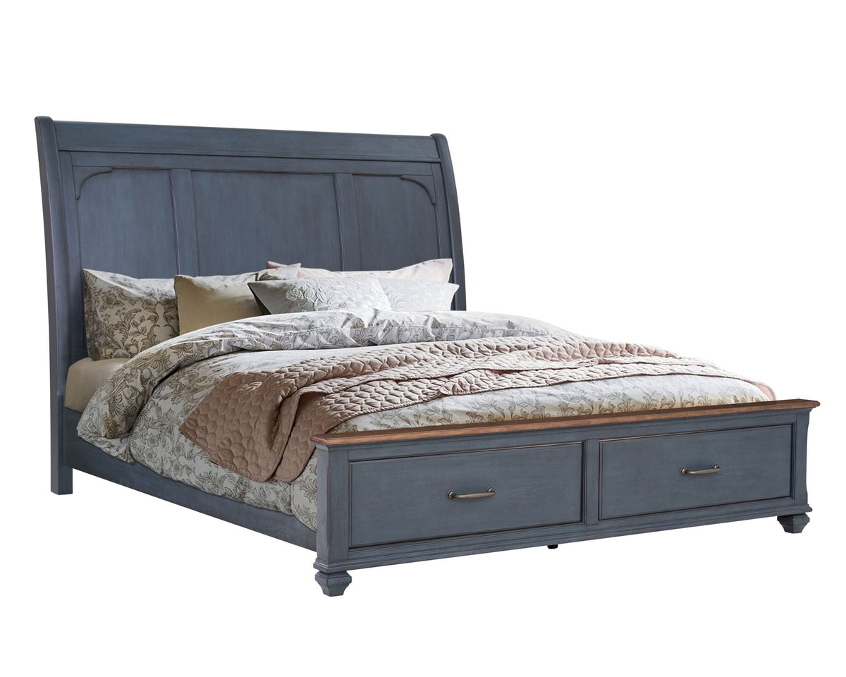 Sleigh Bed & USB Ports