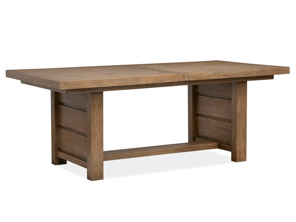 Plum Creek - Extendable Trestle Dining Table