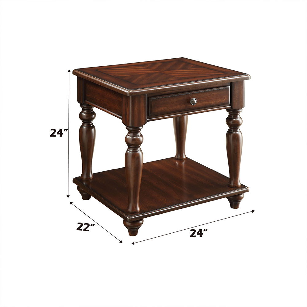 Farrel - End Table - Walnut