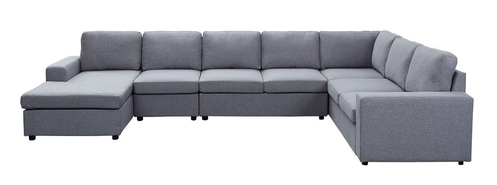 Hayden - 7 Seat Reversible Modular Sectional Sofa Chaise