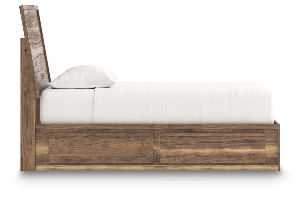 Chirason - Panel Bed With Storage