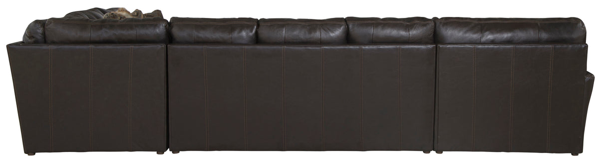 Denali - Italian Leather Match Sectional