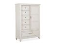 Willowbrook - Door Chest - Egg Shell White With Slight Rub Through