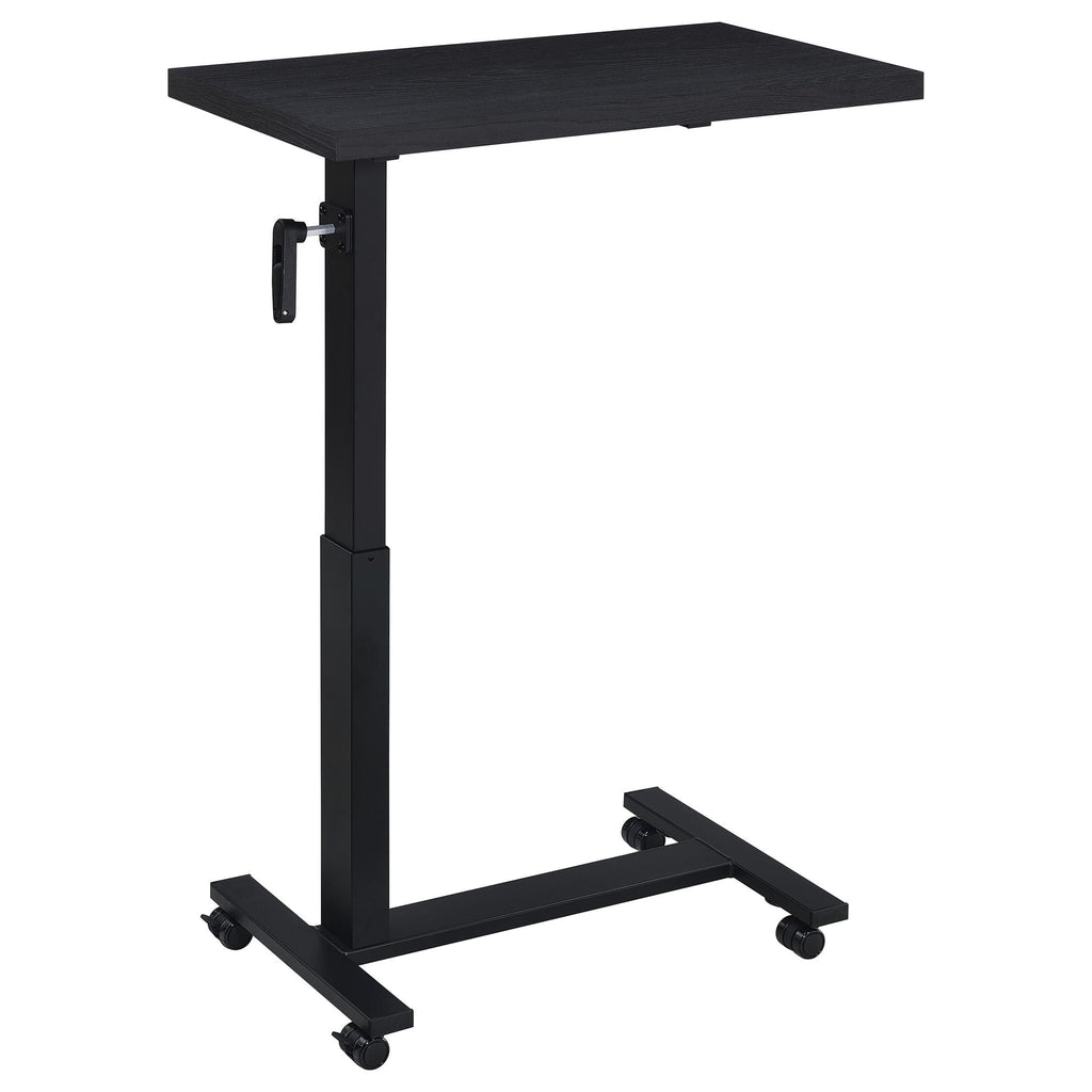 Westpark Height Adjustable Mobile Bedroom C-Table Black