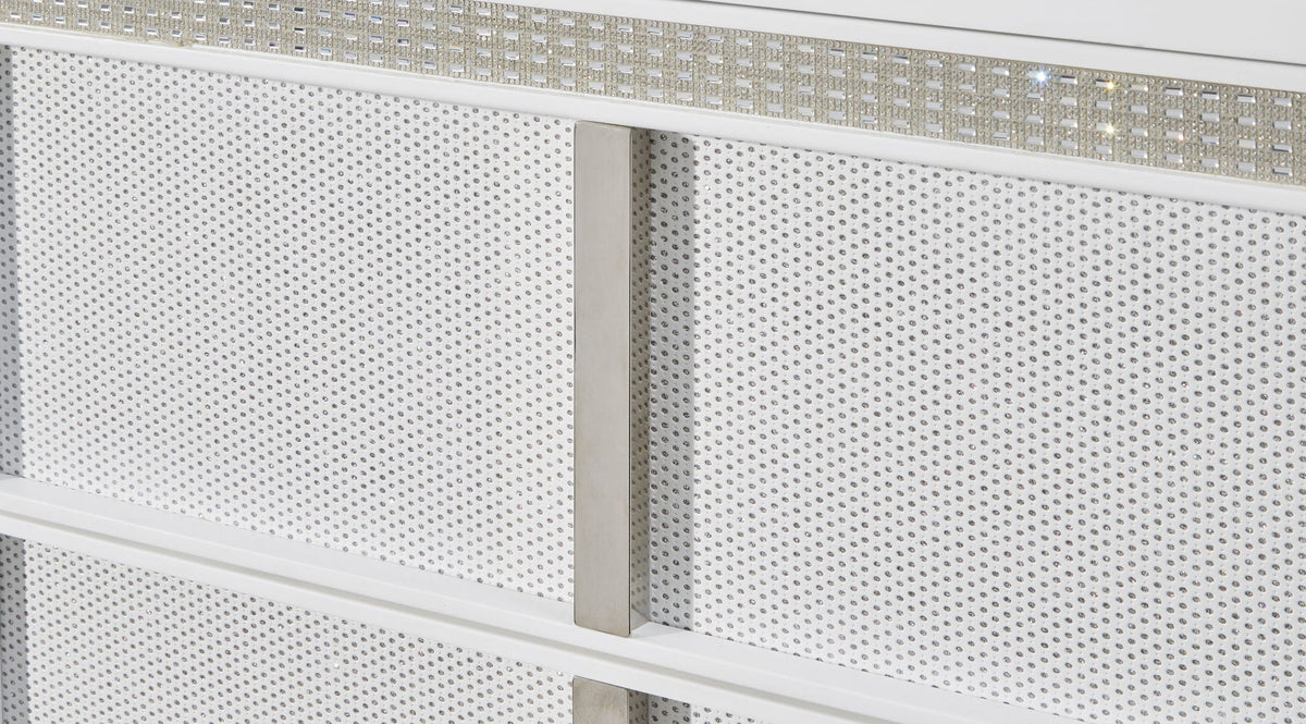 Chalanna - Five Drawer Chest - White