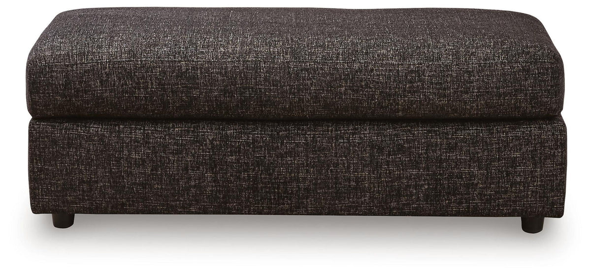 Lentiz - Oversized Accent Ottoman - Onyx