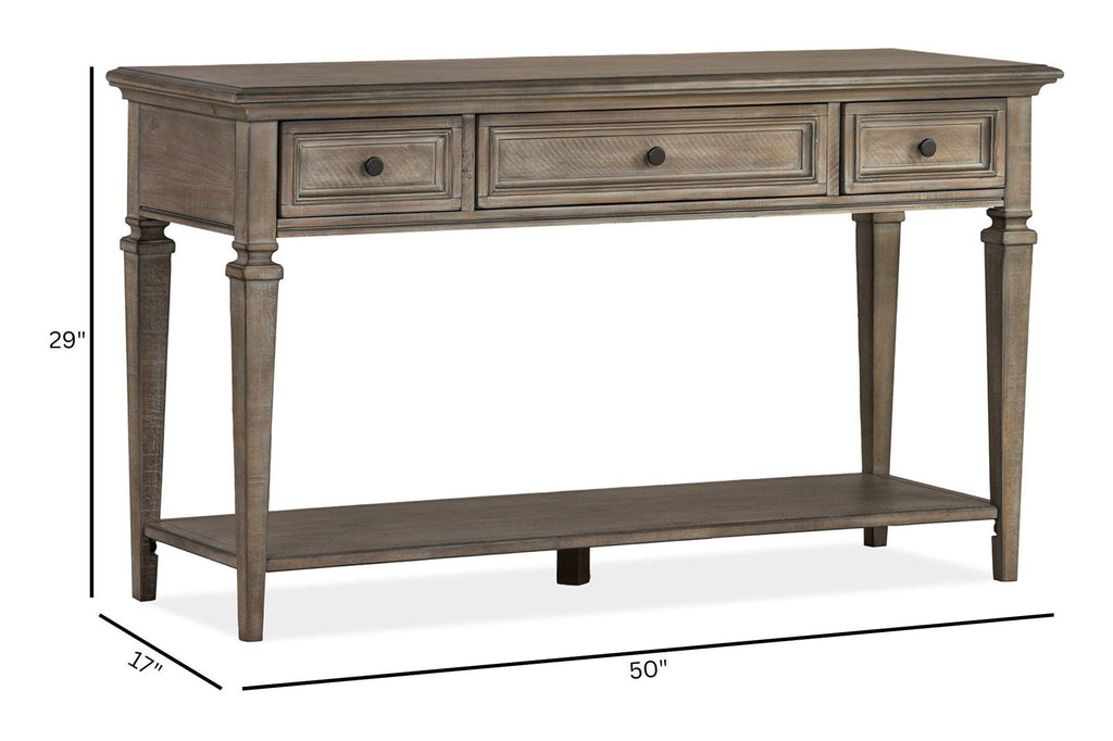Lancaster - Rectangular Sofa Table - Dove Tail Gray