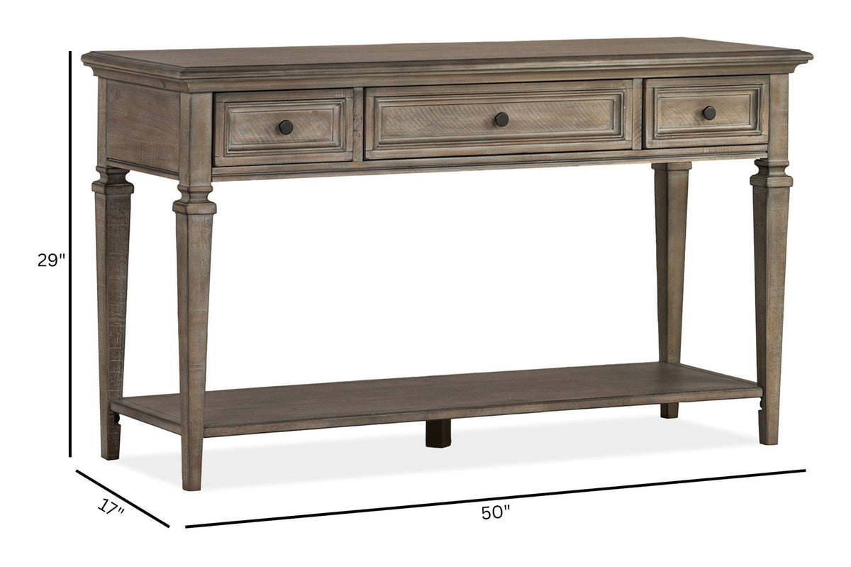 Lancaster - Rectangular Sofa Table - Dove Tail Gray