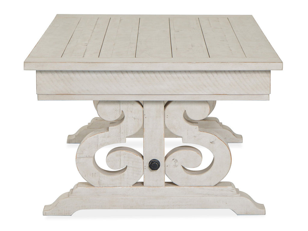 Bronwyn - Rectangular Cocktail Table - Alabaster