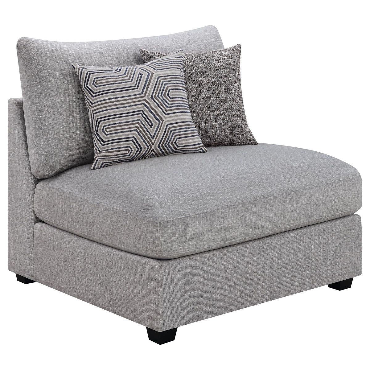 Cambria 5-piece Upholstered Modular Sectional Sofa Grey