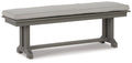 Visola - Bench with Cushion - Gray