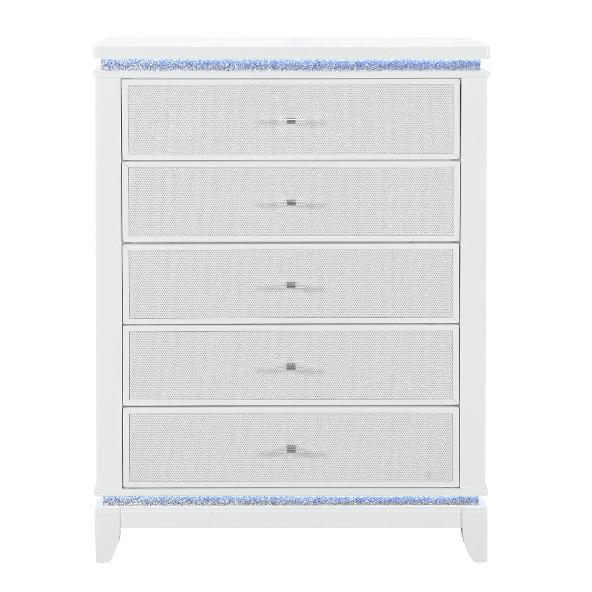 Adalid - Chest With LED Lighting - White
