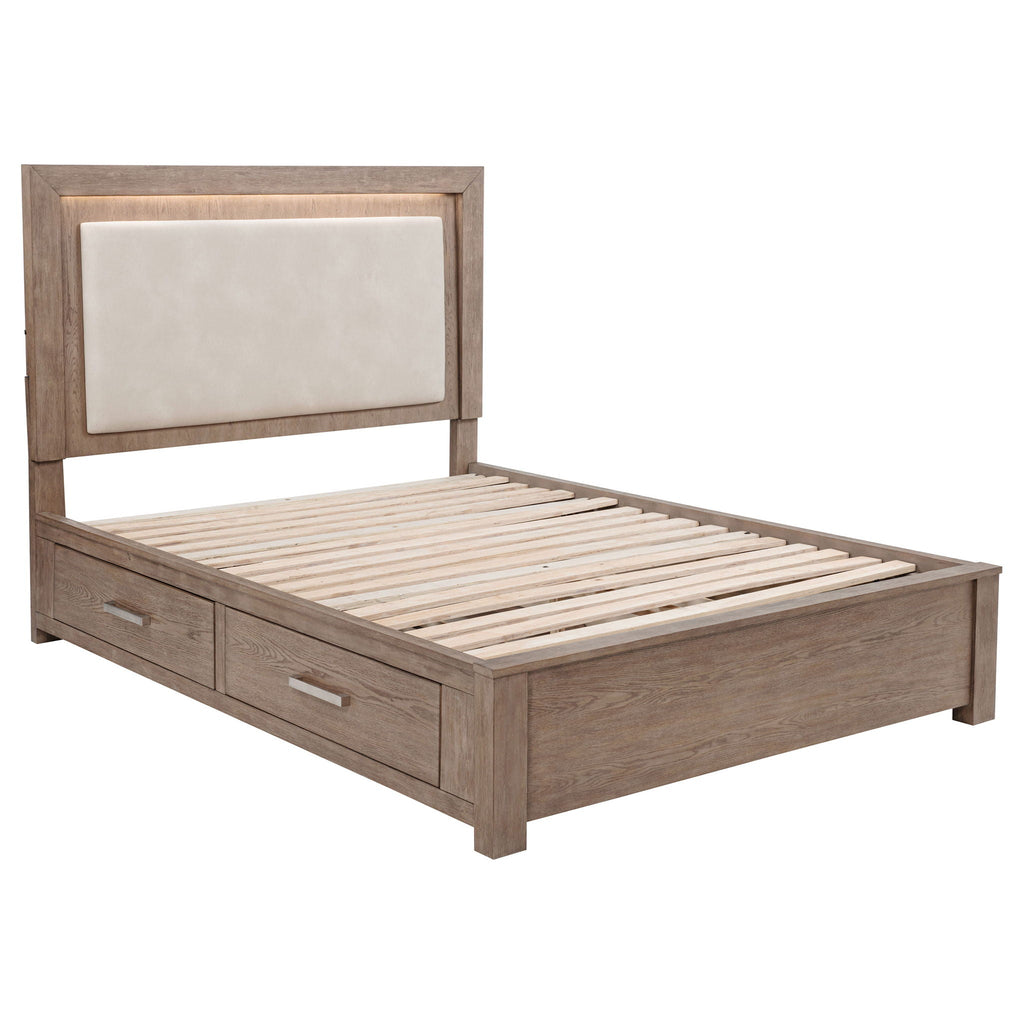 Kenora 5-piece Queen Bedroom Set Barley Brown