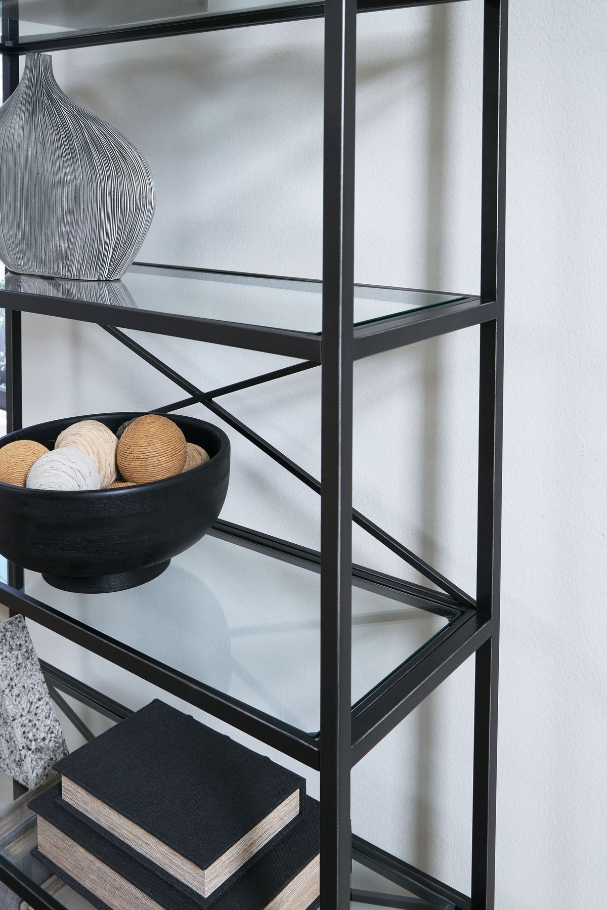 Dakerwell - Bookcase - Antique Black