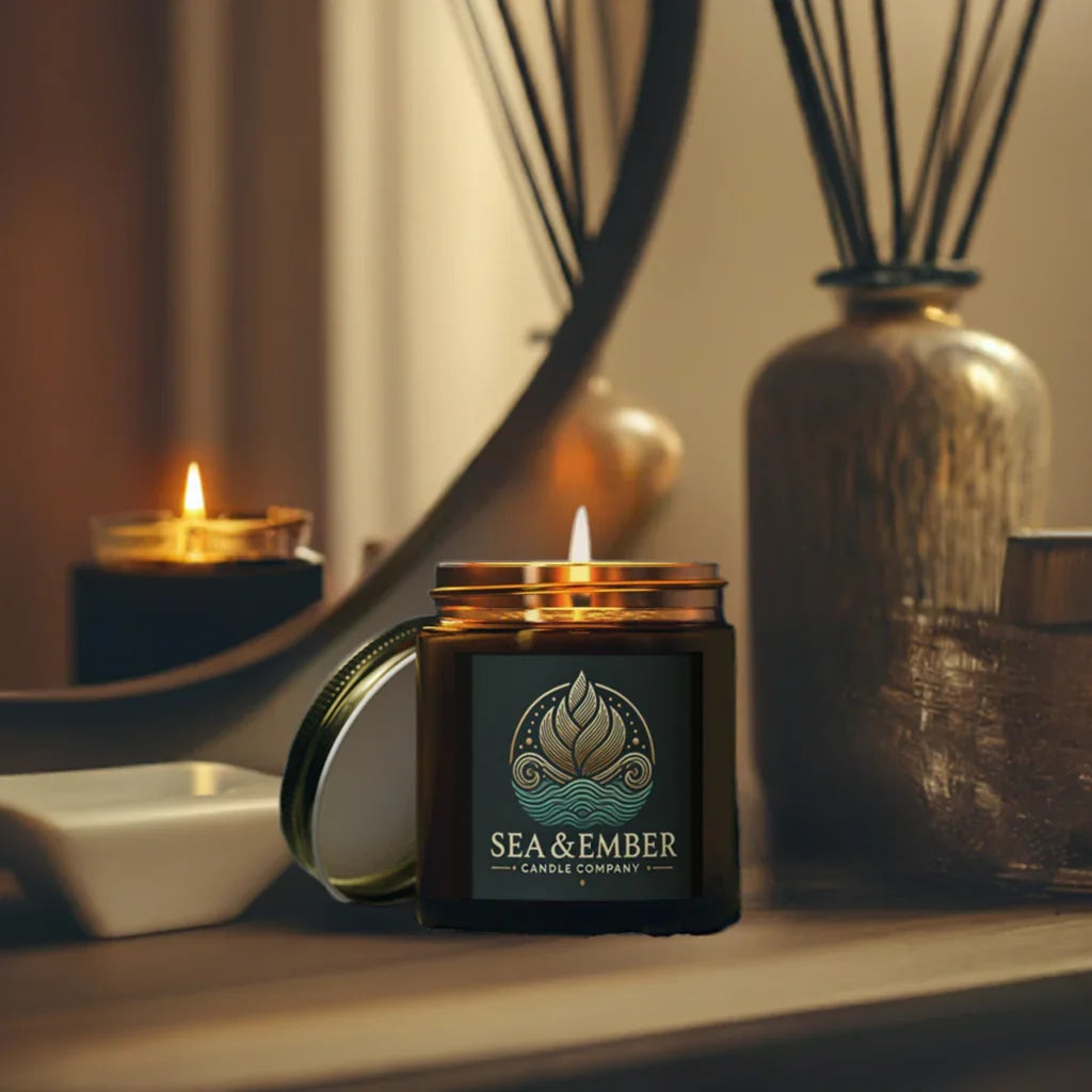 Candle Ocean Vibes Relaxation Scented
