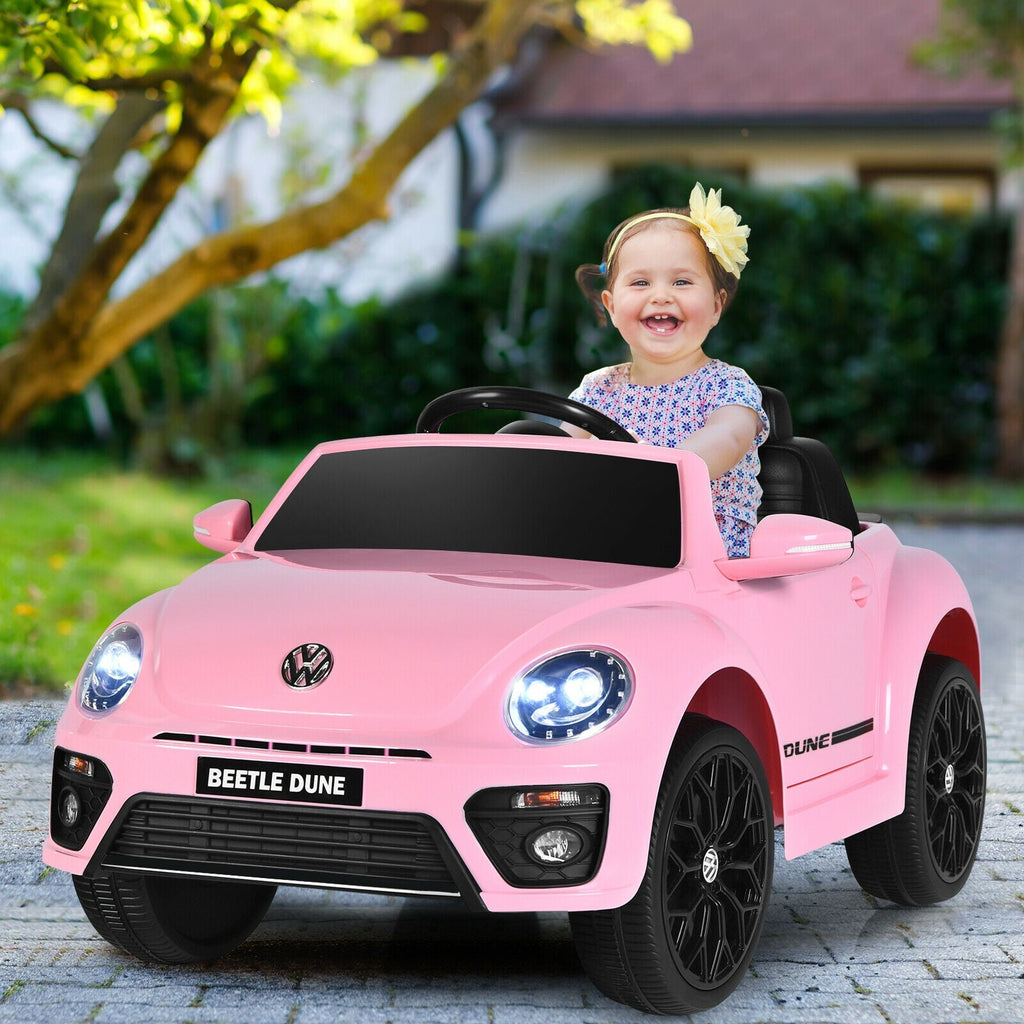 Volkswagen Beetle Kids Electric Ride On Car with Remote Control