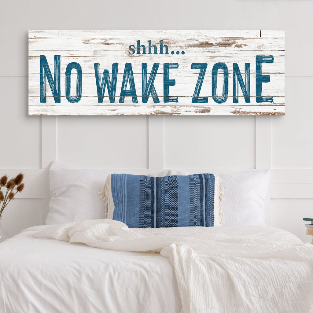 No Wake Zone Sign XIII