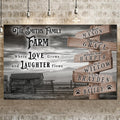 Where Love Grows And Laughter Flows Family Farm Names Sign