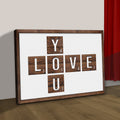 Valentine Love You Sign