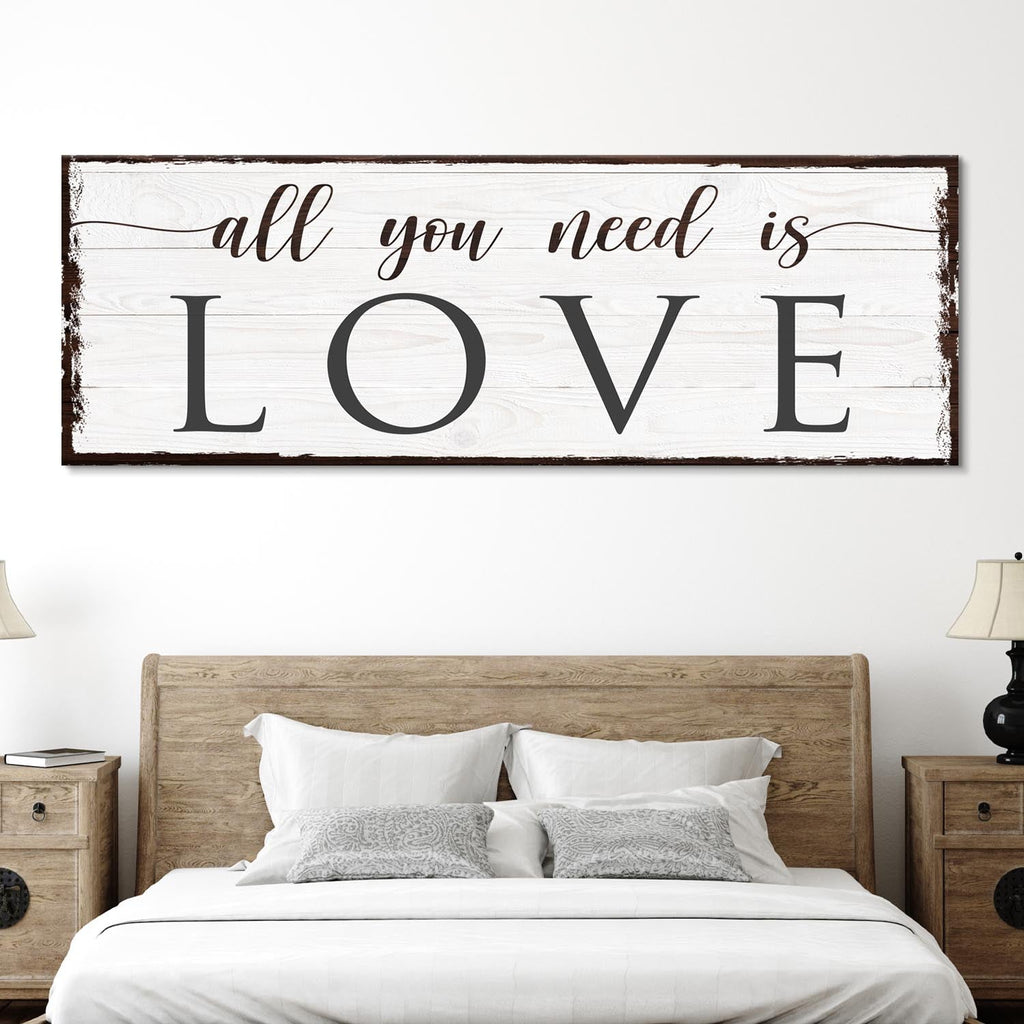 All You Need Is Love Sign