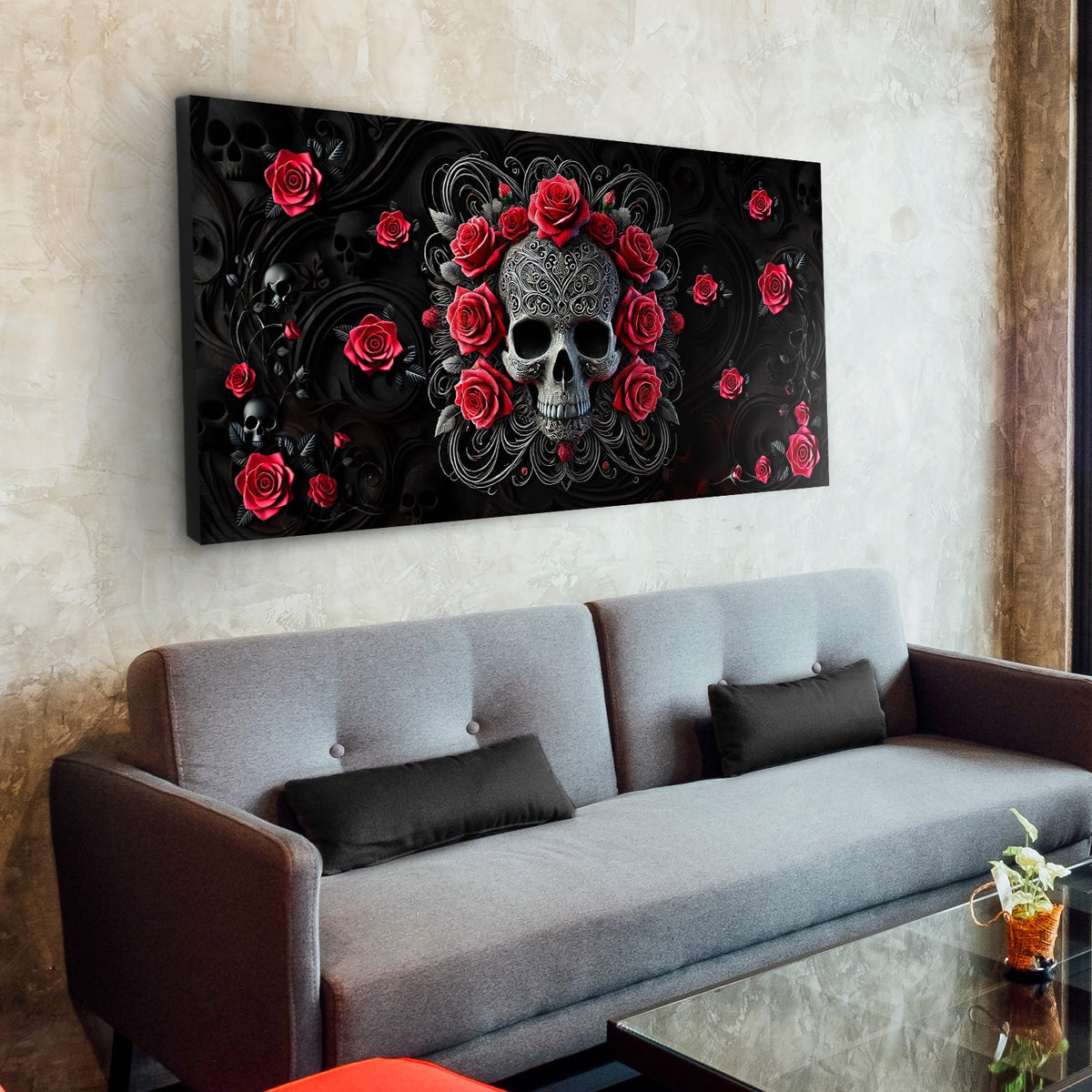 Vintage Skull Wall Art II