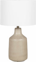 Quezon Beige Resin Table Lamp