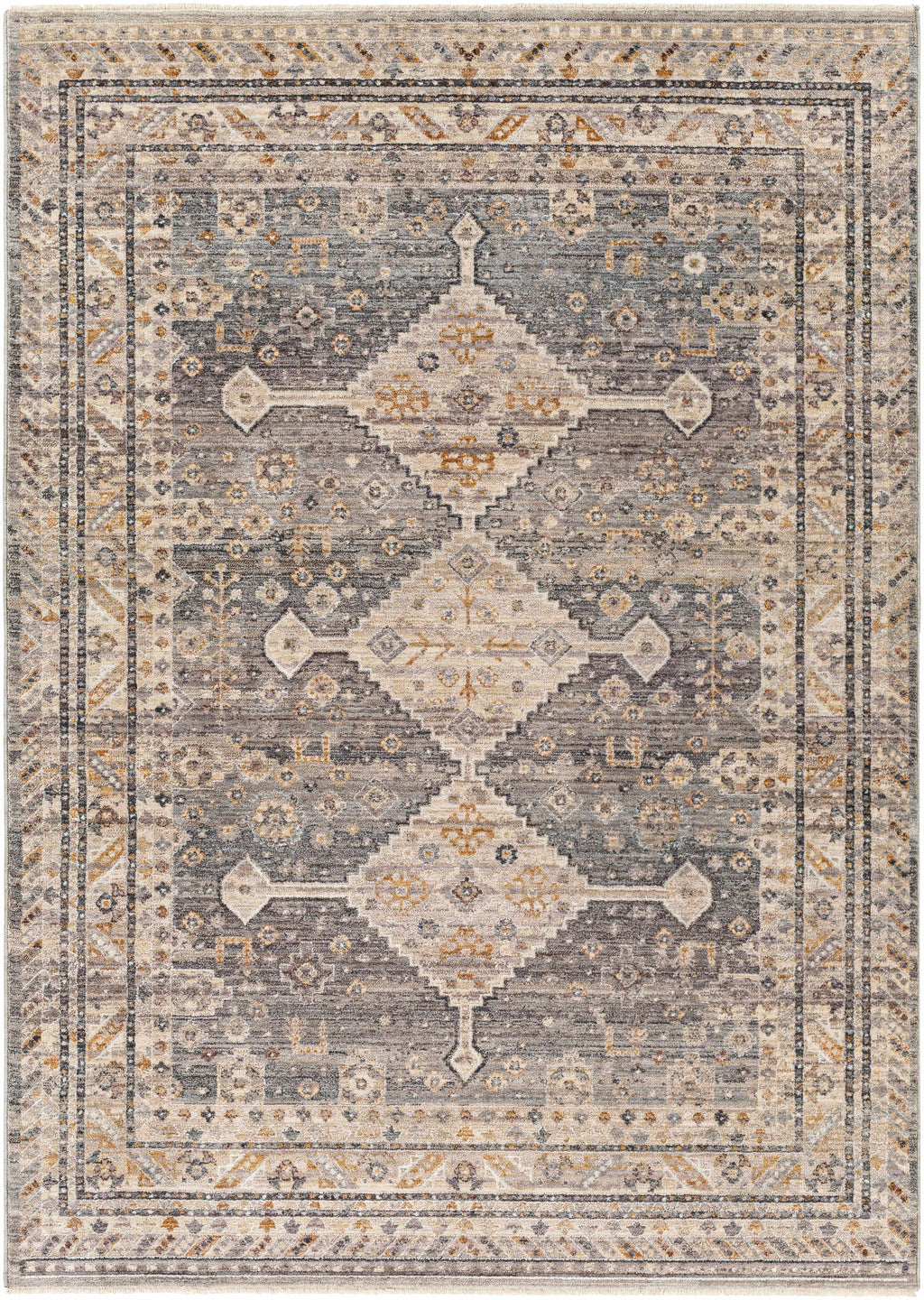 Lyam Luxe Rug with Fringes