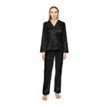 SG Embroidered Resort Style Silk Pajamas