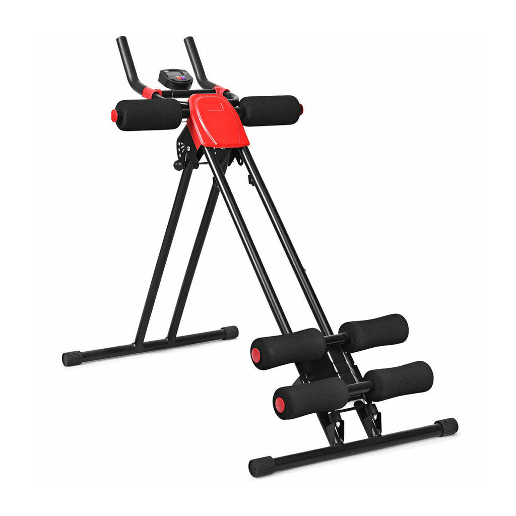 Abdominal Workout Equipment with LCD Monitor for Home Gym