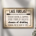 Lake Forecast Sign